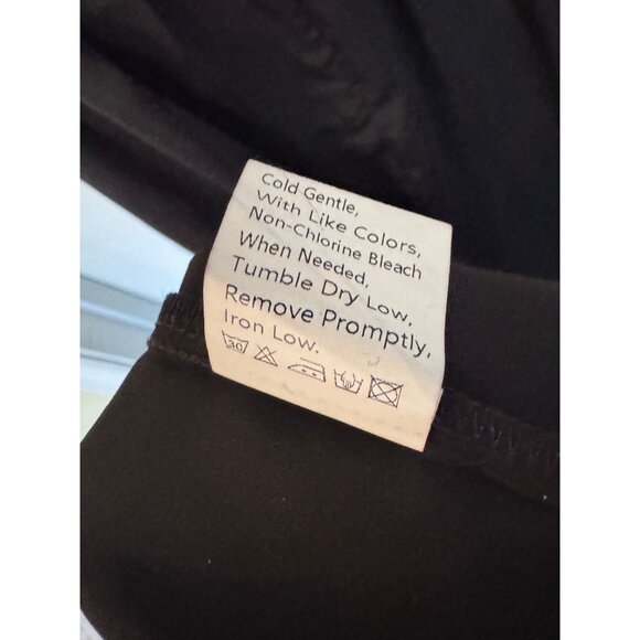 Prettygarden Womens Sleeveless Black Draped V-Neck Maxi Dress Large NWT - Picture 9 of 11